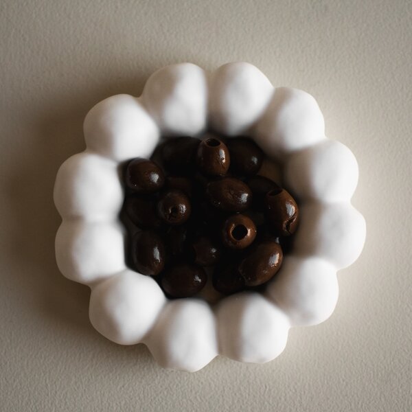 DBKD Dekorativní podnos Bright Plate - White DK348