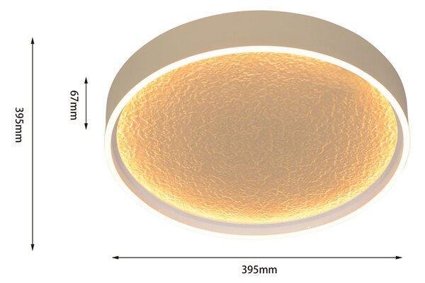 STROPNÍ LED SVÍTIDLO, 40/6.5/6.5 cm - Stropní svítidla
