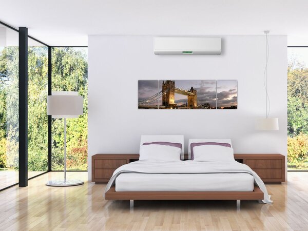 Obraz - Tower Bridge v noci (170x50 cm)
