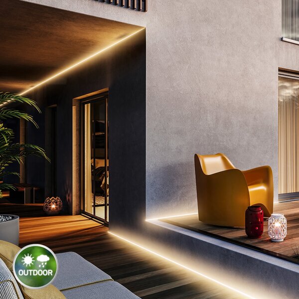 BRILO 2317150 LED pásek, 500 cm, dálkový ovladač, 15W, 240lm - BRILO