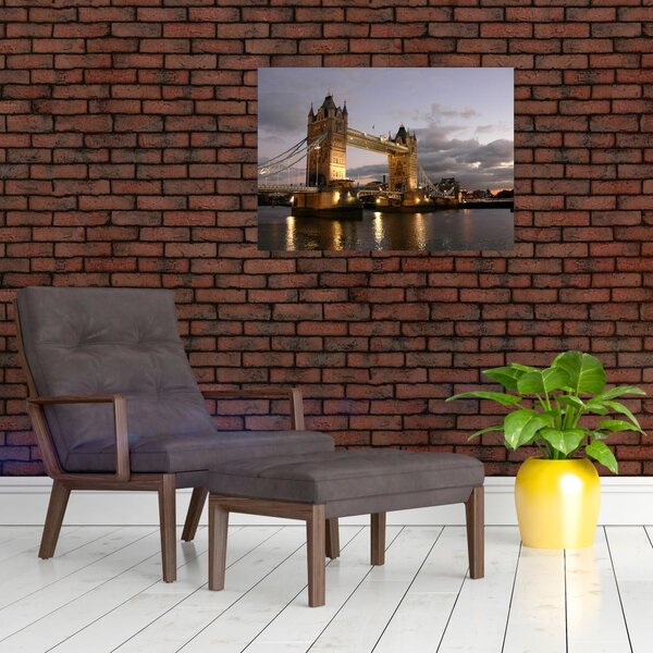 Obraz - Tower Bridge v noci (70x50 cm)