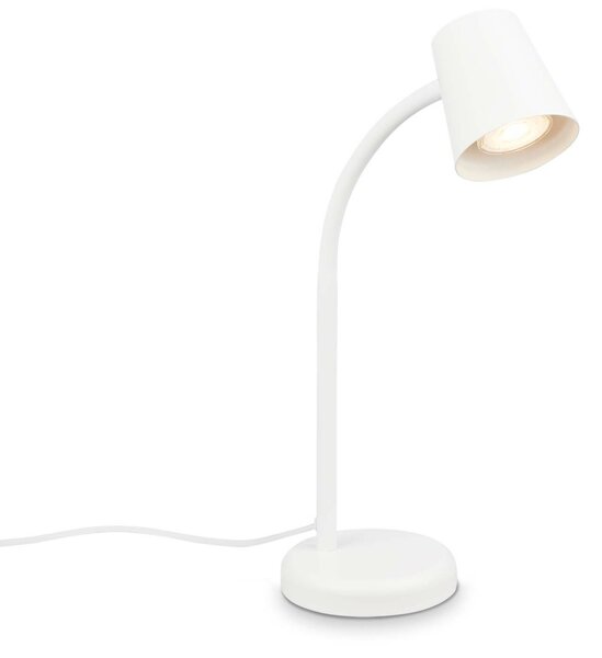 BRILONER Stolní lampa, 38,5 cm, 1x GU10, max. 9W, bílé BRILO 7476016