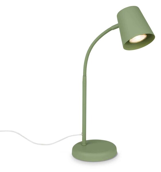 BRILONER Stolní lampa, 38,5 cm, 1x GU10, max. 9W, limetkově zelená BRILO 7476019