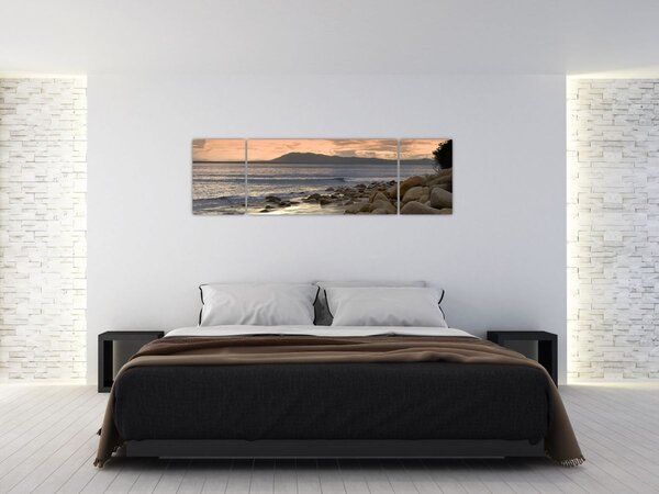 Obraz - Moře a hory (170x50 cm)