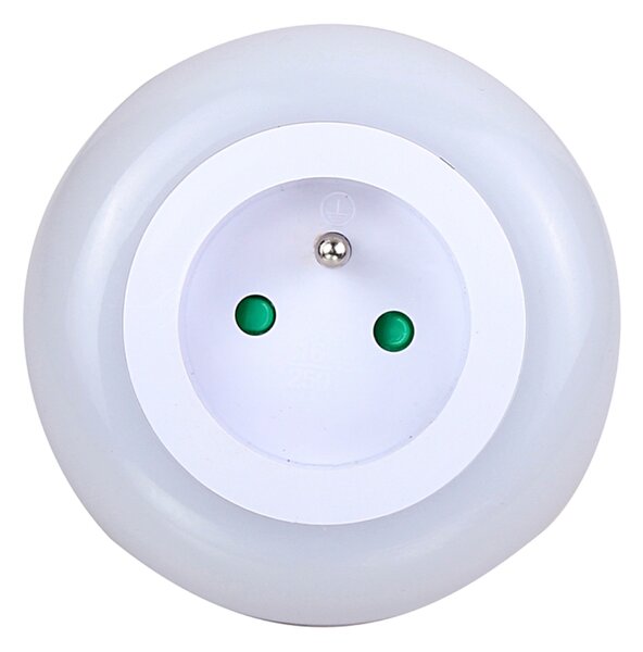Noční lampa do zásuvky RNL 101 bílá