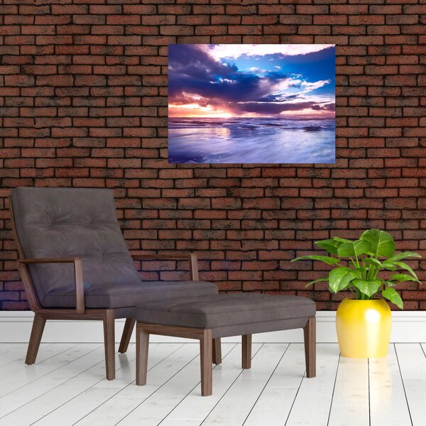 Obraz - Západ slunce u moře (70x50 cm)