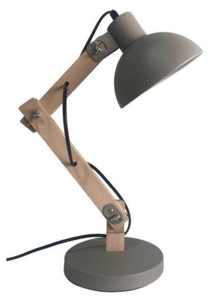 Stolní lampa KATKA stříbrná