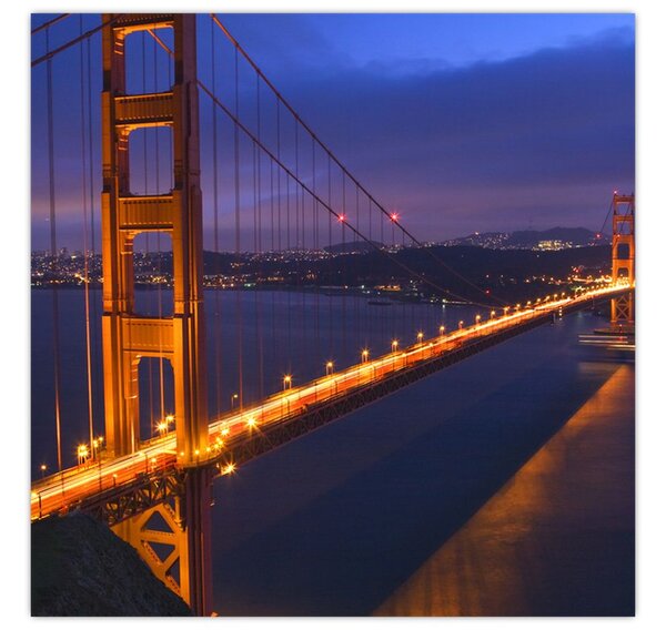 Obraz - Golden Gate Bridge (30x30 cm)