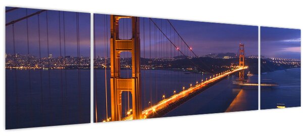 Obraz - Golden Gate Bridge (170x50 cm)