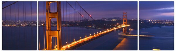 Obraz - Golden Gate Bridge (170x50 cm)