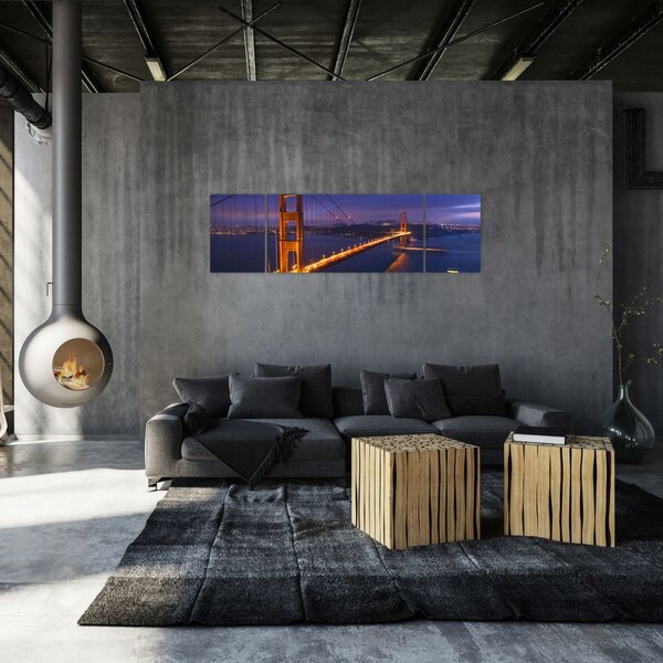 Obraz - Golden Gate Bridge (170x50 cm)