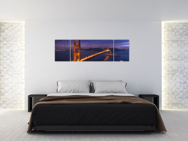 Obraz - Golden Gate Bridge (170x50 cm)