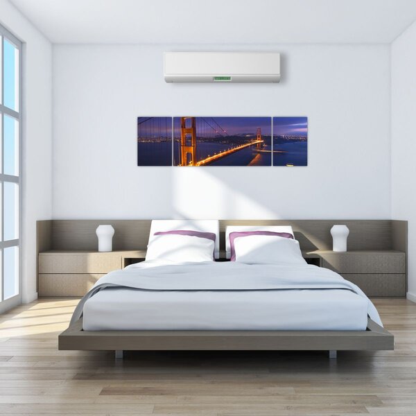 Obraz - Golden Gate Bridge (170x50 cm)