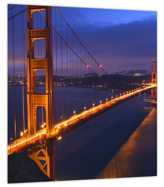Obraz - Golden Gate Bridge (30x30 cm)