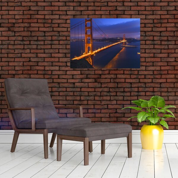 Obraz - Golden Gate Bridge (70x50 cm)