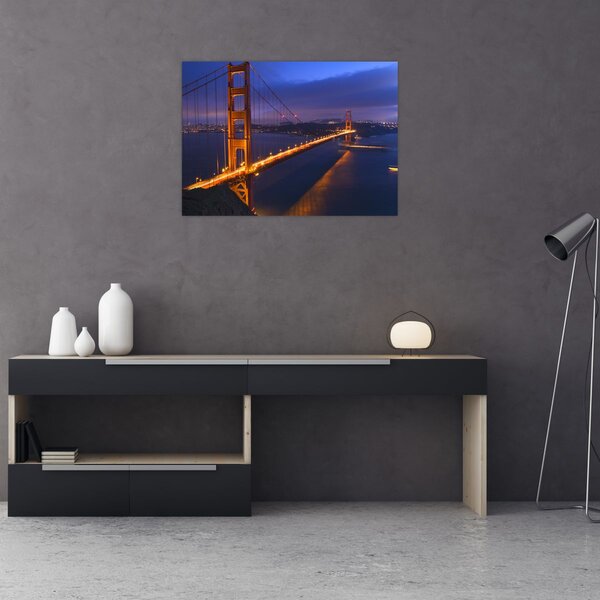 Obraz - Golden Gate Bridge (70x50 cm)