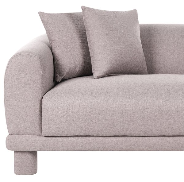 Pohovka 3místná PORI Tkanina Taupe