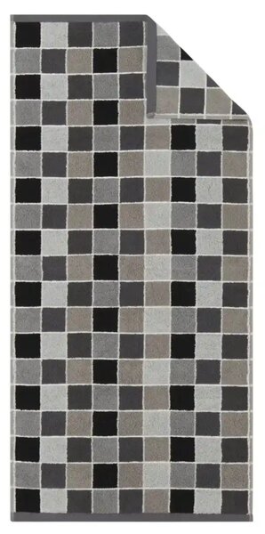 Ručník KARO šedá, 50x100 cm