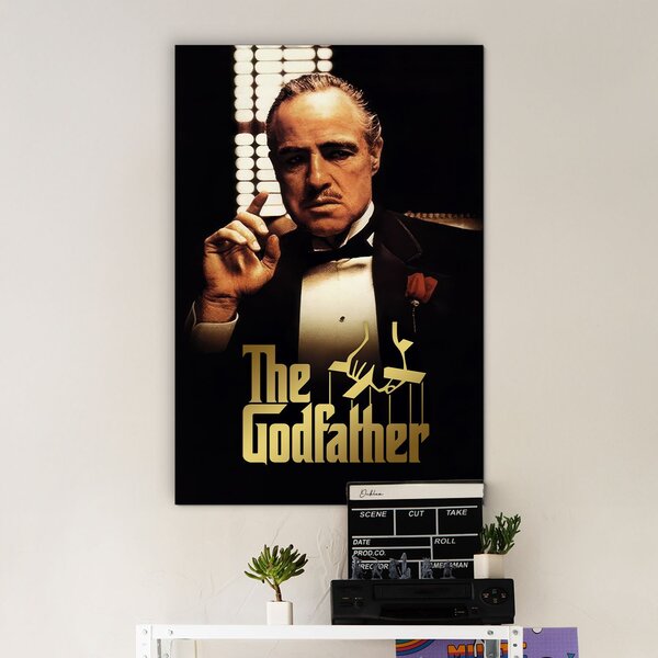 DUBLEZ | Barevný dřevěný obraz - The Godfather | UV tisk, Premium