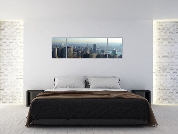 Obraz - Manhatten ve dne (170x50 cm)