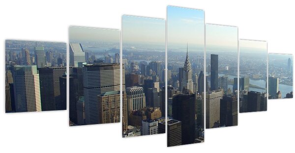 Obraz - Manhatten ve dne (210x100 cm)