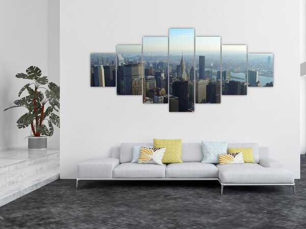 Obraz - Manhatten ve dne (210x100 cm)