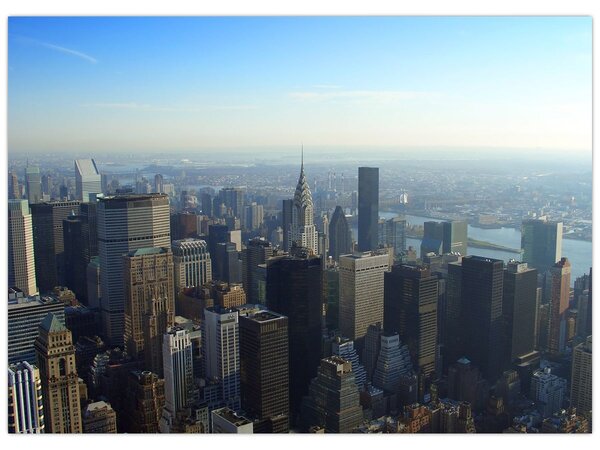 Obraz - Manhatten ve dne (70x50 cm)