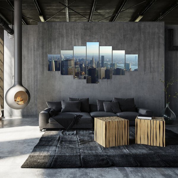 Obraz - Manhatten ve dne (210x100 cm)