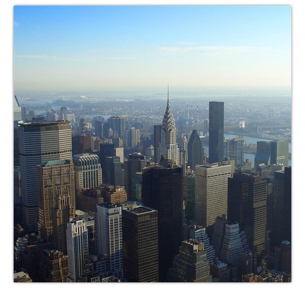 Obraz - Manhatten ve dne (30x30 cm)