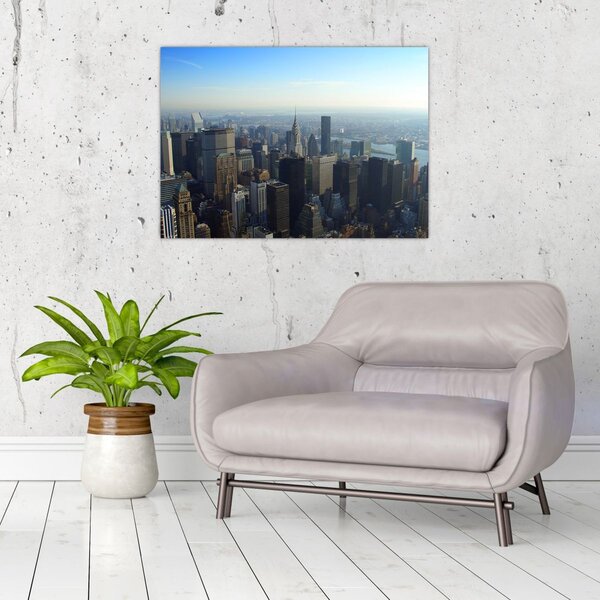 Obraz - Manhatten ve dne (70x50 cm)
