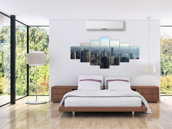 Obraz - Manhatten ve dne (210x100 cm)