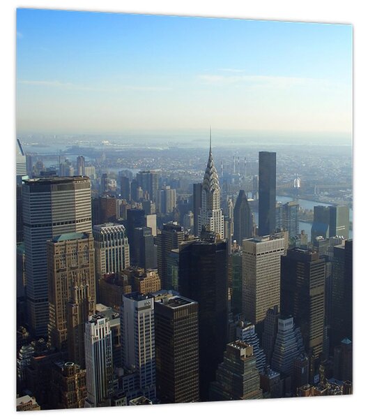 Obraz - Manhatten ve dne (30x30 cm)