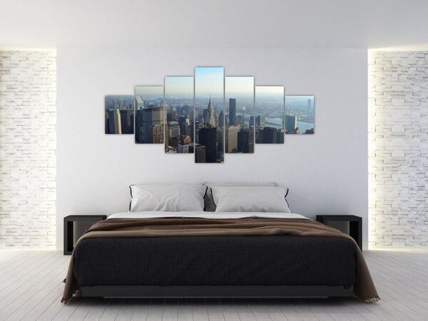 Obraz - Manhatten ve dne (210x100 cm)