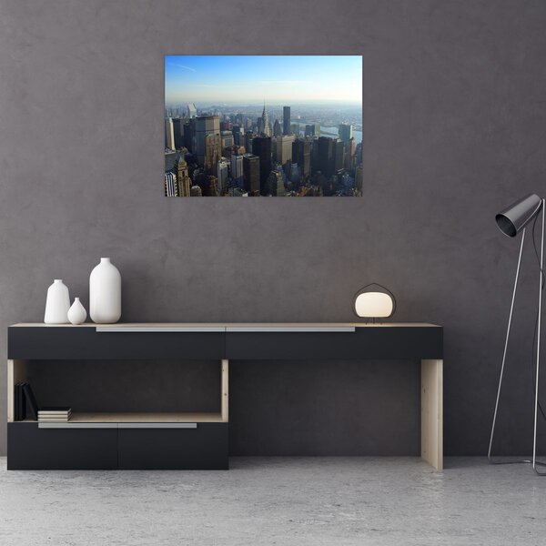 Obraz - Manhatten ve dne (70x50 cm)