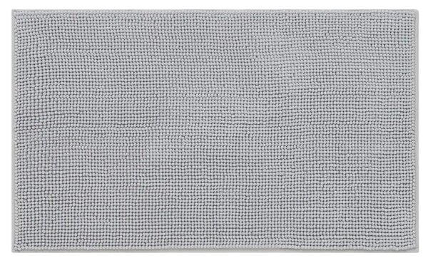 Koupelnová předložka HAPPY 3 světle šedá, 60x100 cm
