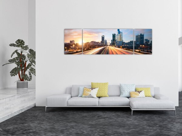 Obraz - Cesta velkoměsta (170x50 cm)