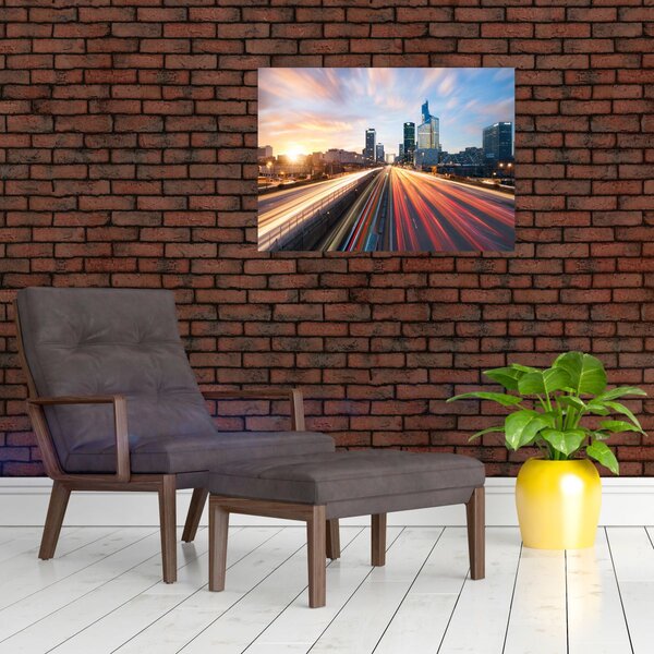 Obraz - Cesta velkoměsta (70x50 cm)