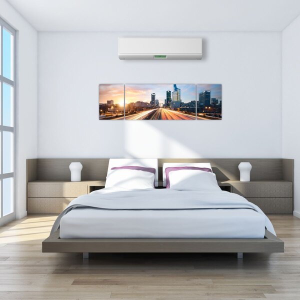 Obraz - Cesta velkoměsta (170x50 cm)