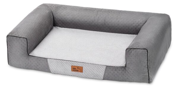 Pes Oliver Pelech Oliver Orthopedic, šedý Velikost: XL - 105 x 70 cm