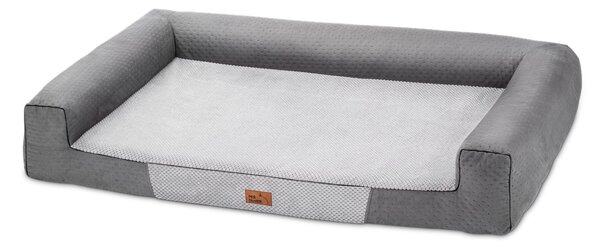 Pes Oliver Pelech Oliver Orthopedic, šedý Velikost: XL - 105 x 70 cm