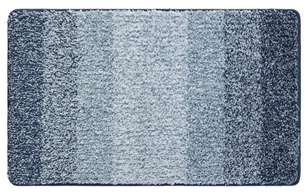 Koupelnová předložka GRAFIKO 60 modrá, 60x100 cm