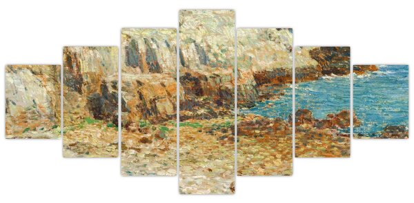 Obraz - Childe Hassam, A North East Headland, reprodukce (210x100 cm)