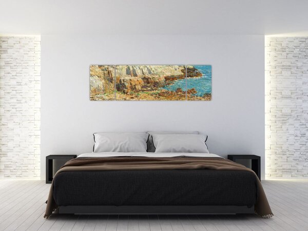 Obraz - Childe Hassam, A North East Headland, reprodukce (170x50 cm)