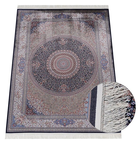 Koberec ANATOLIAN SILK 32510 modrý