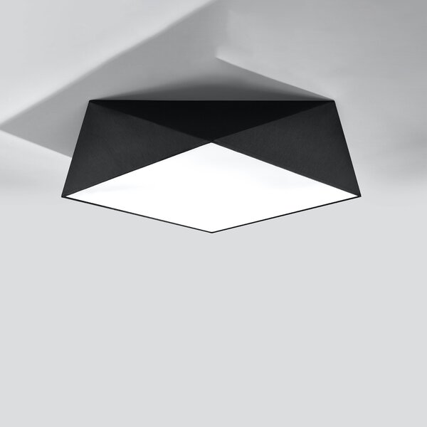 Sollux Lighting Stropní svítidlo HEXA 45 černé