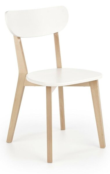 Židle Guggi přírodní/bílá