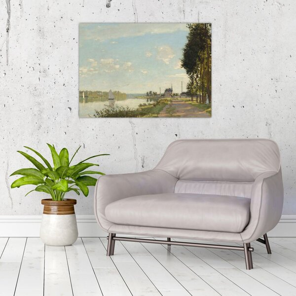 Obraz - Claude Monet, Argenteuil, reprodukce (70x50 cm)