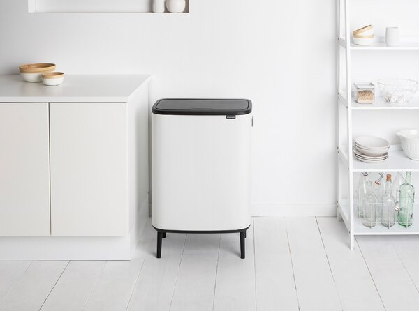 Brabantia odpadkový koš Bo Touch Bin Hi - 60L,bílá
