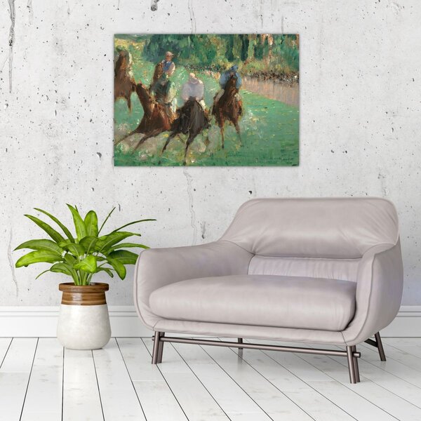 Obraz - Edouard Manet, At the Races, reprodukce (70x50 cm)