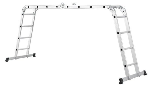 Juskys Hliníkový multifunkční žebřík 470 cm